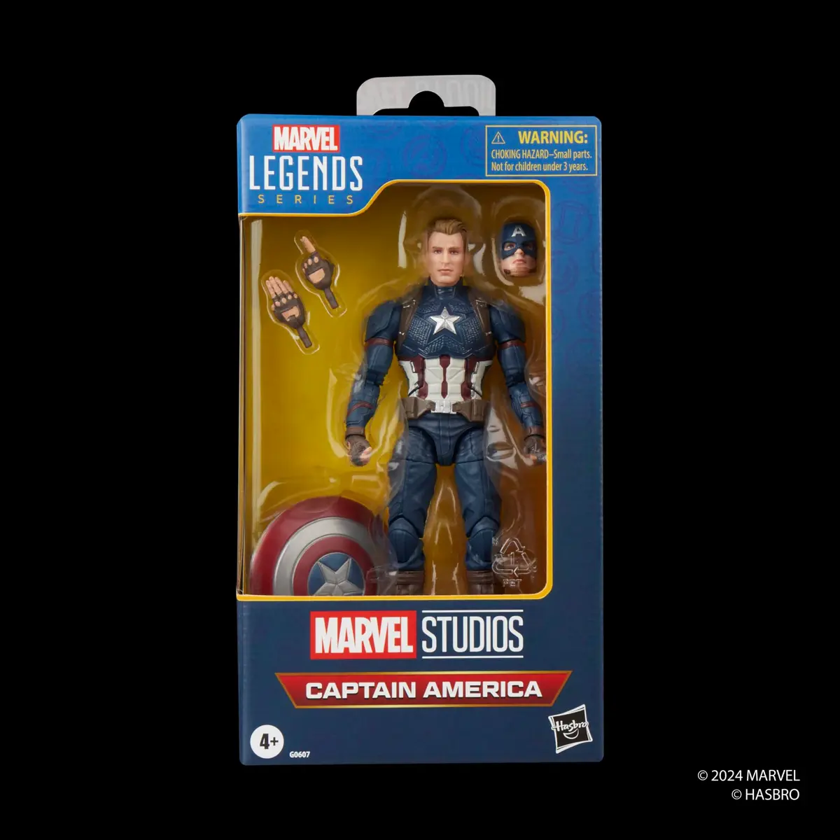 Marvel Legends Series Captain America Action Figure 6 Inch (15 cm) | Avengers: Endgame Collectible - view 2