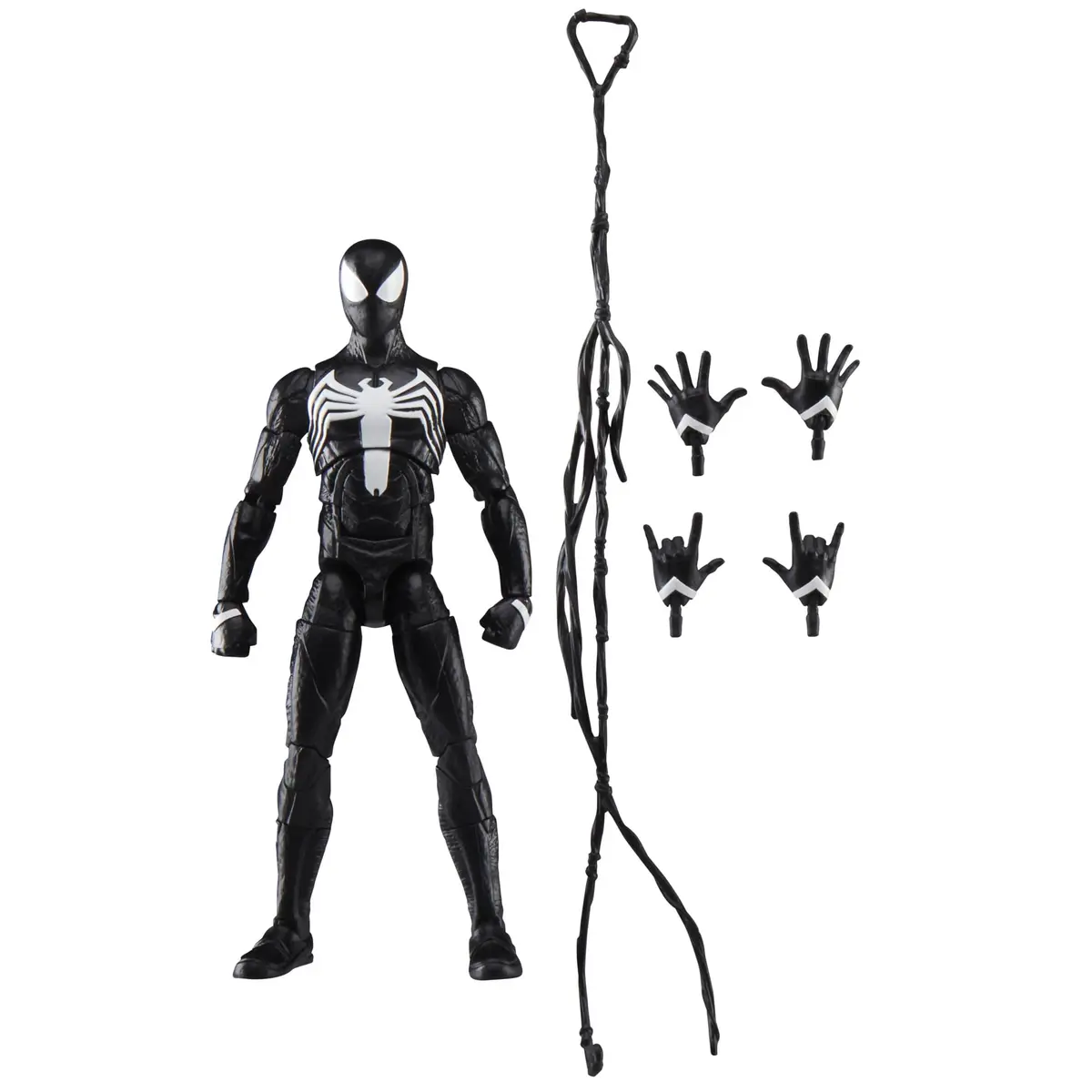 Marvel Legends Series Gamerverse Peter Parker Black Suit, Spider-Man 2 Video Game-Inspired Collectible 6 Inch Action Figure | Premium Design & Articulation - main product image