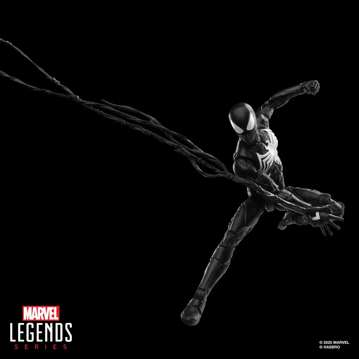 Marvel Legends Series Gamerverse Peter Parker Black Suit, Spider-Man 2 Video Game-Inspired Collectible 6 Inch Action Figure | Premium Design & Articulation - view 7