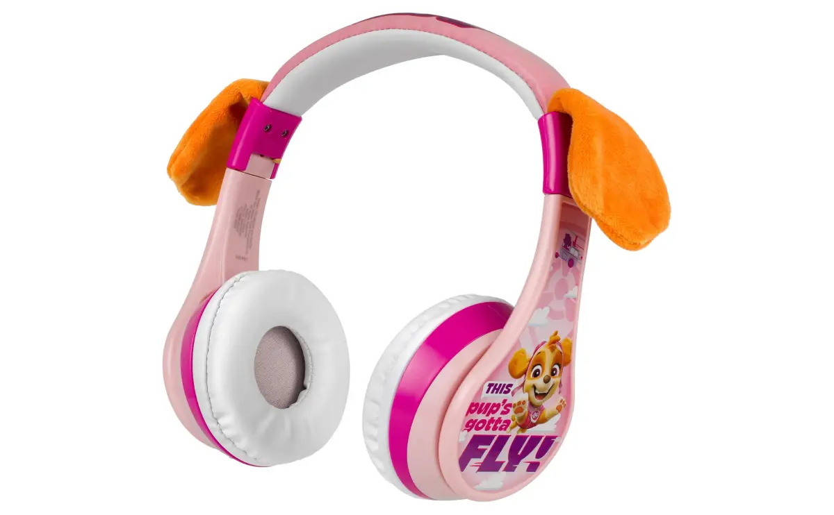 eKids Paw Patrol Skye Liberty Bluetooth Headphones for Kids | Wireless Over-Ear Headset - main product image