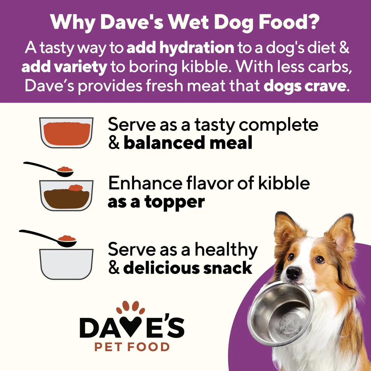Dave's Pet Food Weight Management Dog Food, Turkey & Vegetables, 13.2 oz | Supports Weight Loss & Energy - view 8