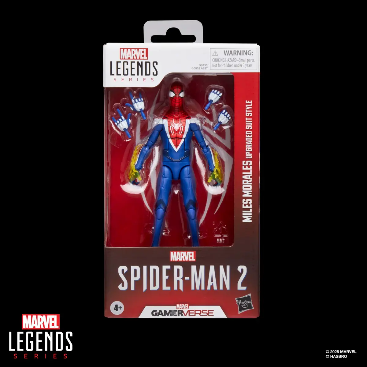 Marvel Legends Series Gamerverse Miles Morales Upgraded Suit Style, Spider-Man 2 Video Game-Inspired Collectible 15cm/5.9in | Superhero Action Figure - view 2
