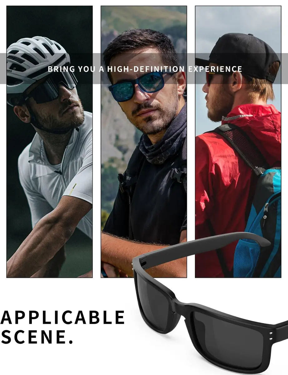 Combine8 Replacement Polarized Lenses for Oakley Flak 2.0 XL | 2 Pairs UV & Glare Block - view 7
