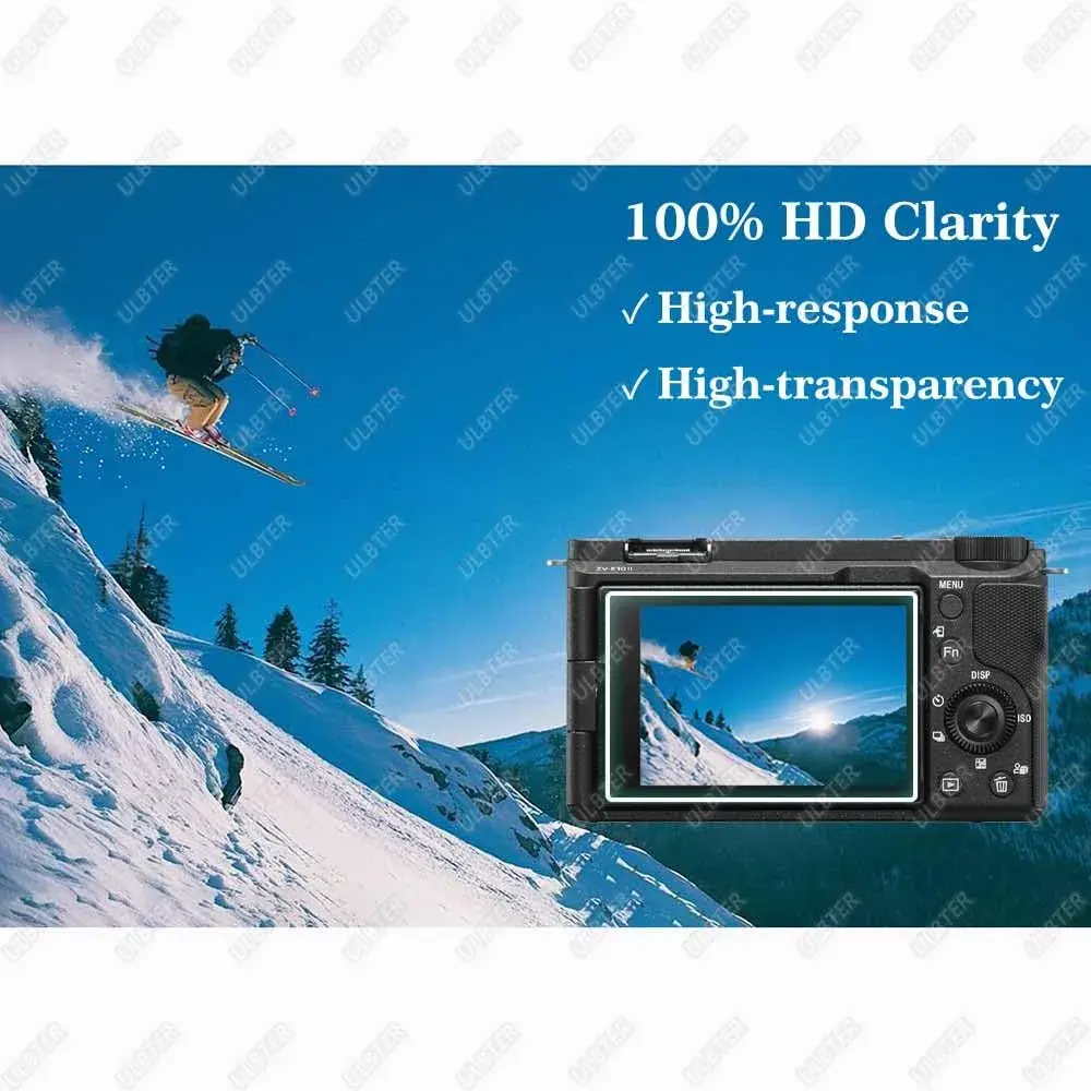 ULBTER Tempered Glass Screen Protector for Fujifilm X-E5 Camera LCD | 3+2 Pack - view 5