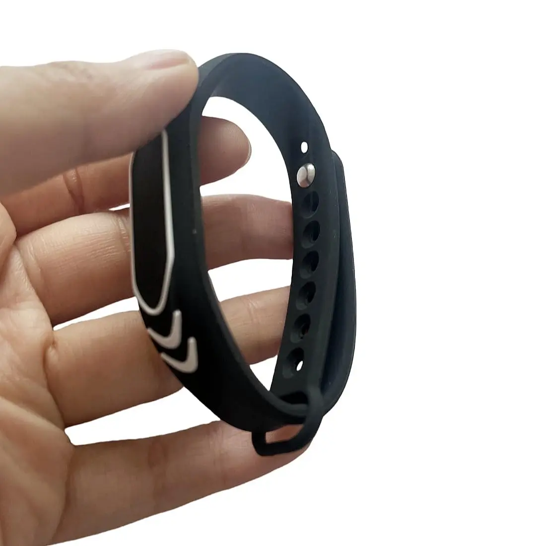 JWFKWNH 5Pcs NFC Wristband Waterproof RFID Access Control Bracelet Black | NFC Tag 13.56MHz - view 6