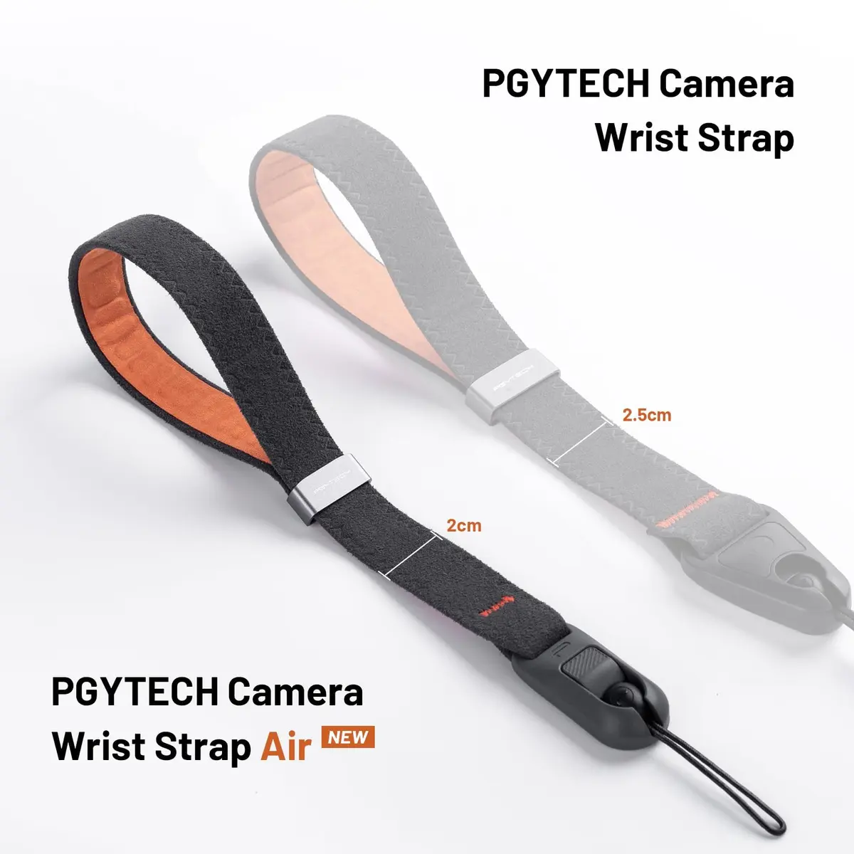 PGYTECH Camera Wrist Strap Air for Photographers | Quick Release Safety, 1000-1400mm, Deep Grey - view 5