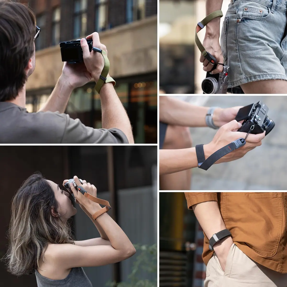PGYTECH Camera Wrist Strap Air for Photographers | Quick Release Safety, 1000-1400mm, Deep Grey - view 6