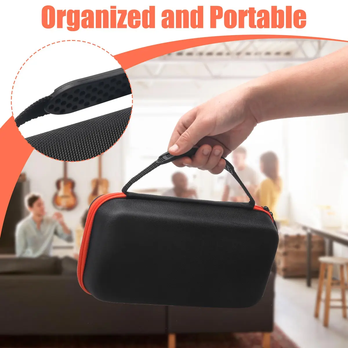 Coitak Wireless Microphone Case for JBL Wireless 2 Mic System | Hard Shell, Compact & Durable - view 6