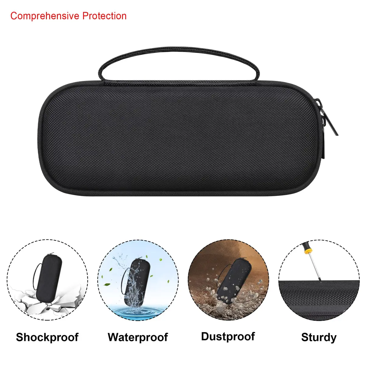 Elonbo Carrying Case for Beats Pill | Portable Bluetooth Speaker Protection in India - view 3