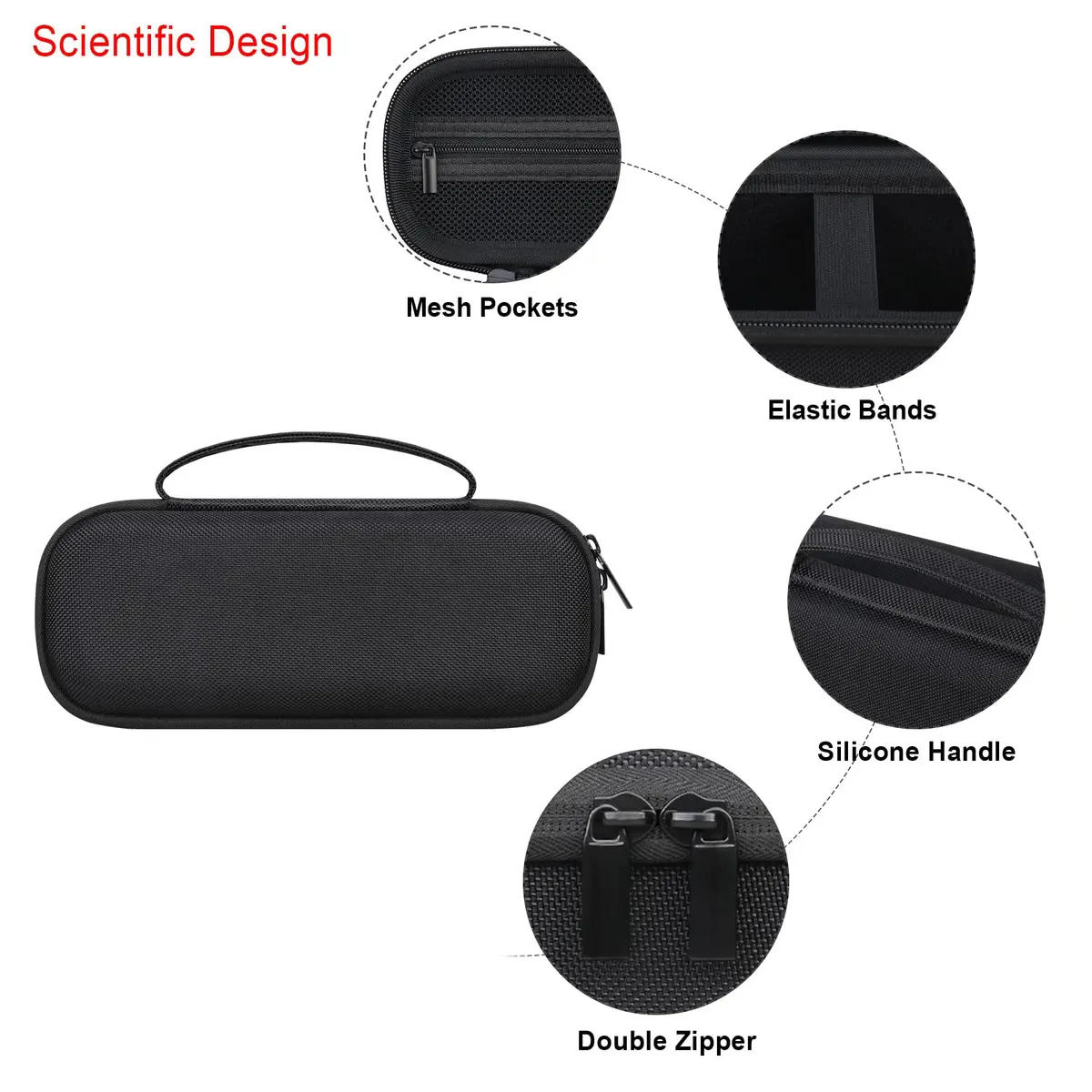 Elonbo Carrying Case for Beats Pill | Portable Bluetooth Speaker Protection in India - view 4