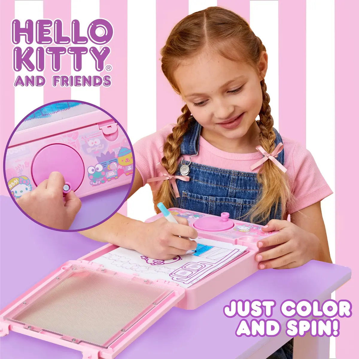 Hello Kitty and Friends Color Motion Animation Tablet | 20 Design Inserts, 6 Markers, Plastic - view 3