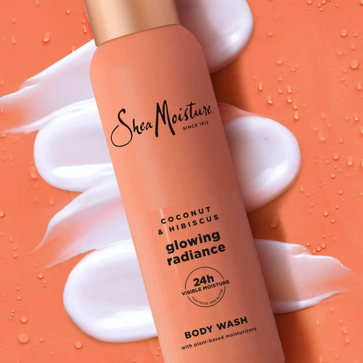 Shea Moisture Coconut Hibiscus Body Wash 532ml (18 Fl Oz) | For Melanin-Rich Skin - view 5