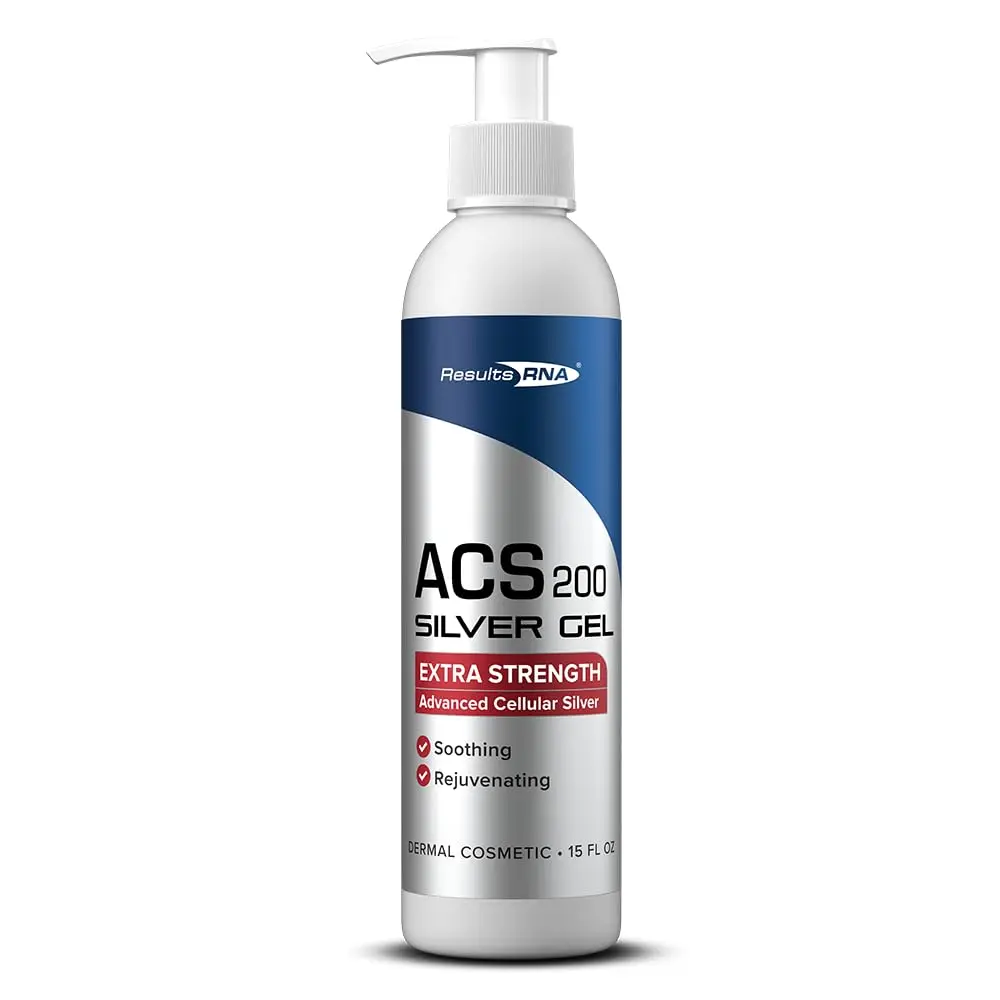 Results RNA ACS 200 Silver-Glutathione Gel 15 oz | Advanced Cellular Colloidal Silver for Wound Care - main product image