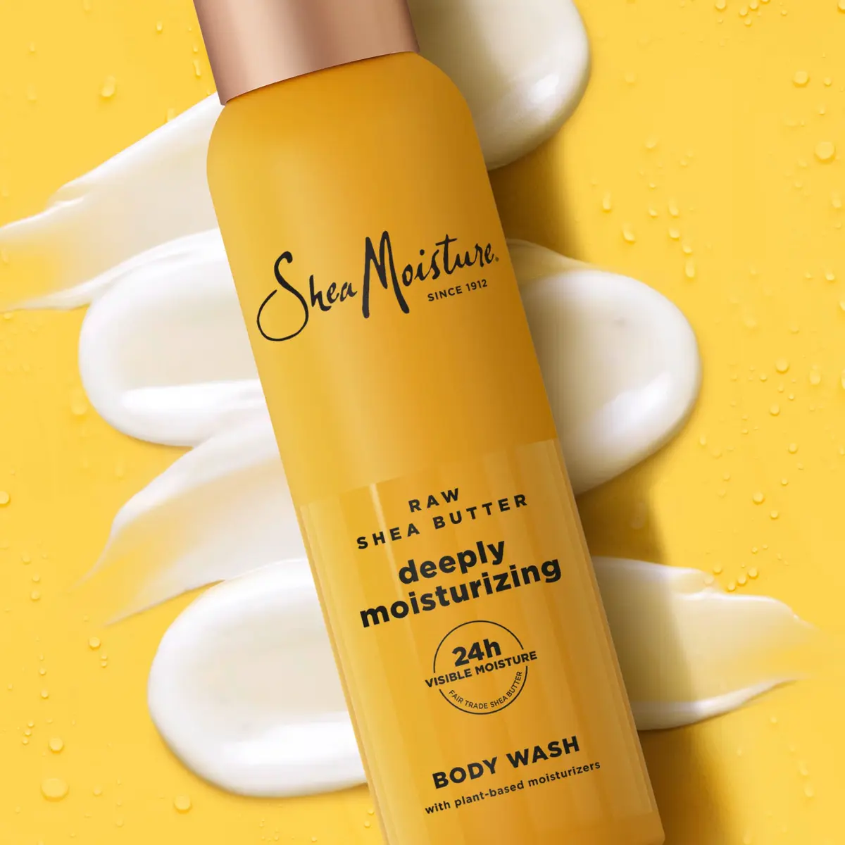 SheaMoisture Raw Shea Butter Body Wash Moisturize and Restore Deeply 18 oz (532 ml) | Hydrating for Melanin-Rich Skin - view 6