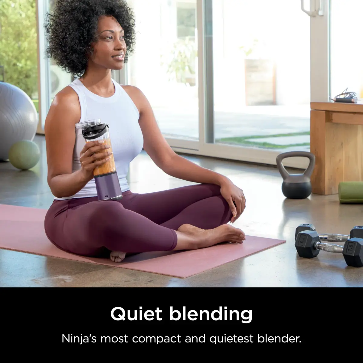 Ninja Blast Portable Blender, Cordless 18oz, Purple BC151PL | Blends Ice & Frozen Fruit Anywhere - view 3