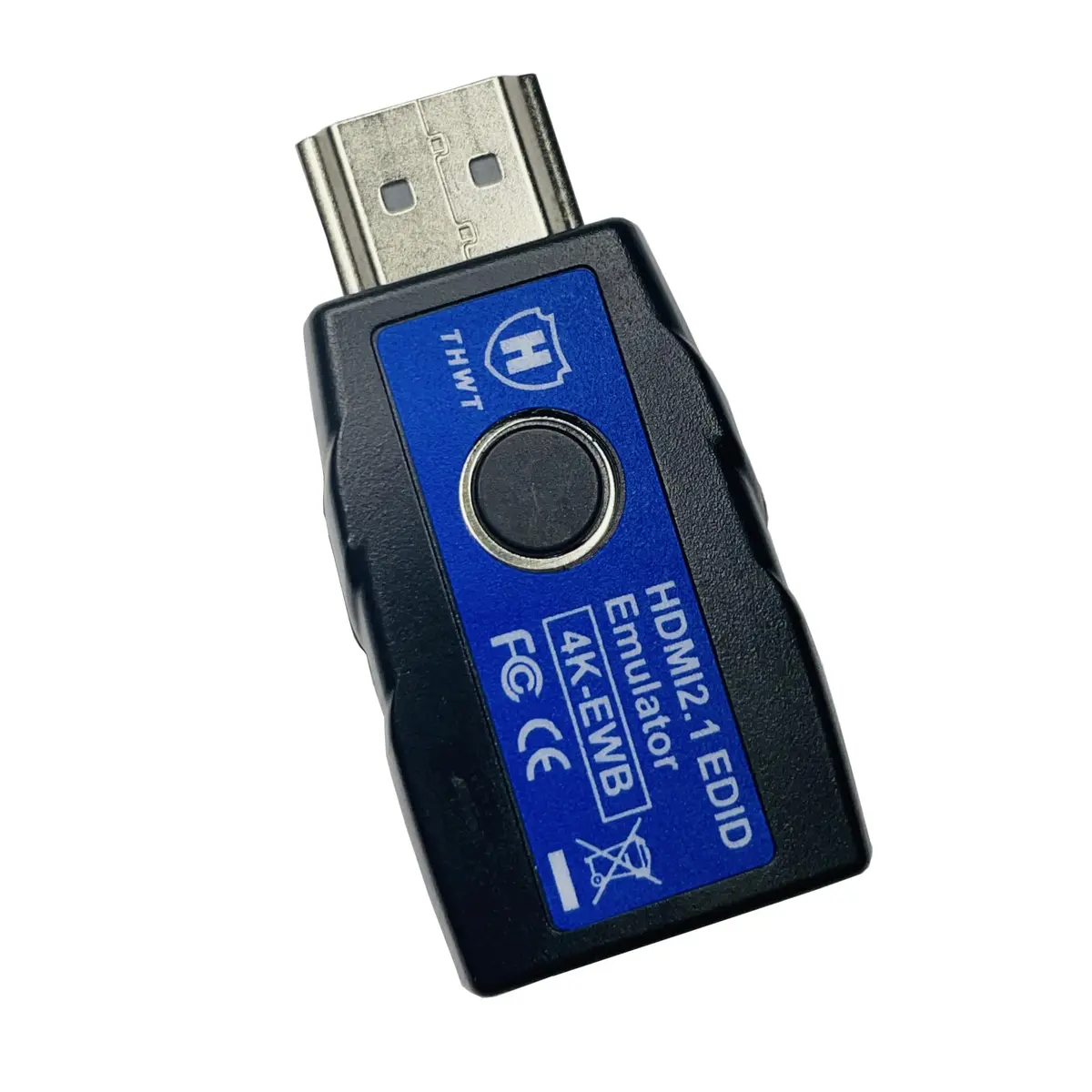 THWT HDMI 2.1 4K EDID Emulator (Model: 4K-EWB) | Supports SCDC, EDID Copying, HDCP Pass-Through, 4K@120Hz - main product image