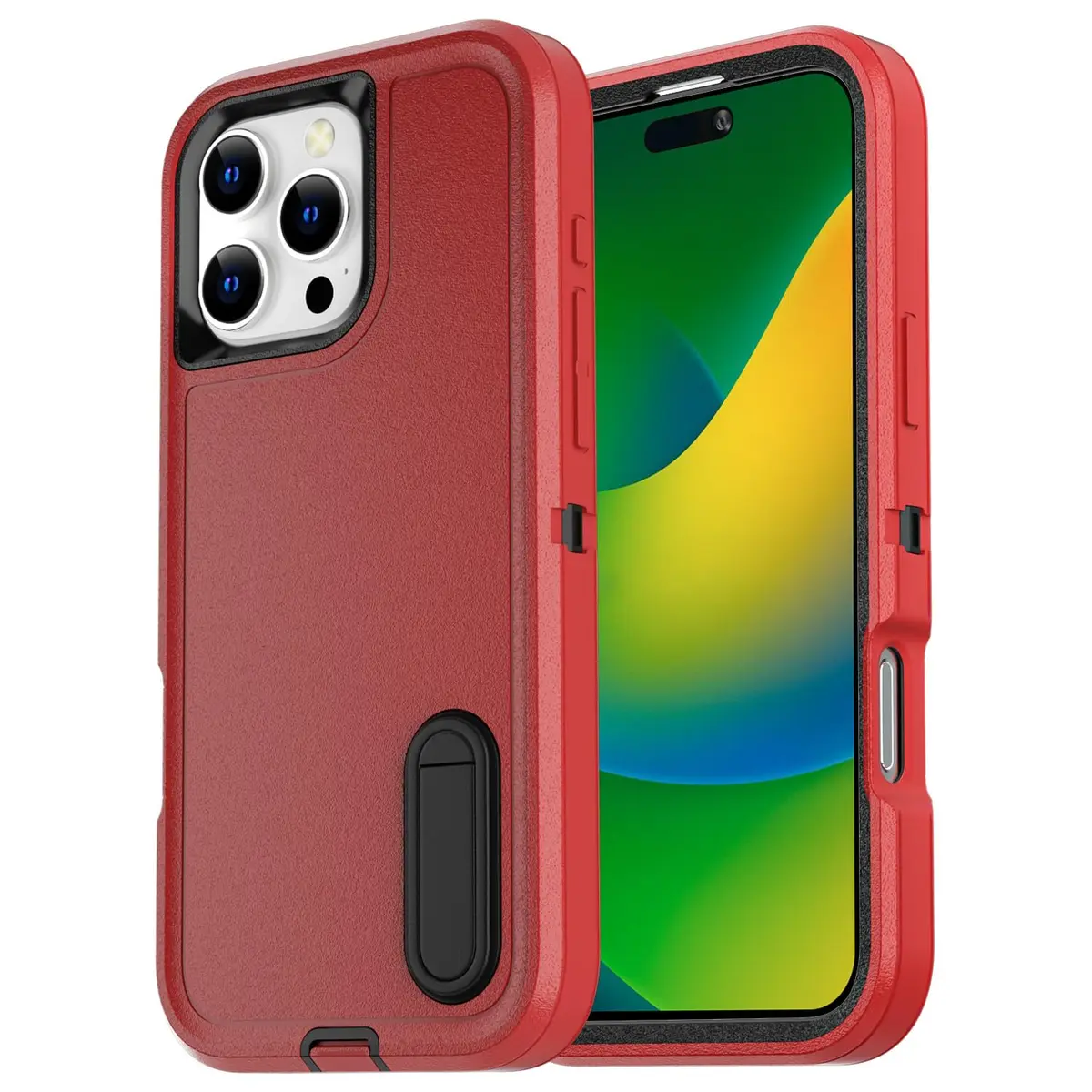 AICase for iPhone 16 Pro Case with Built-in Stand | Heavy Duty Drop Protection (70-120 chars) - main product image