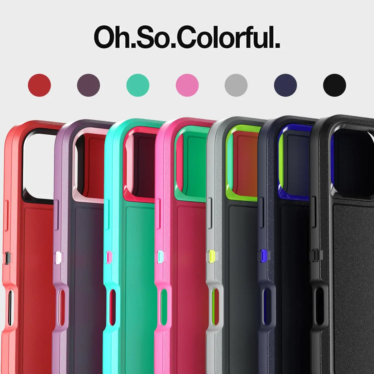 AICase for iPhone 16 Pro Case with Built-in Stand | Heavy Duty Drop Protection (70-120 chars) - view 6