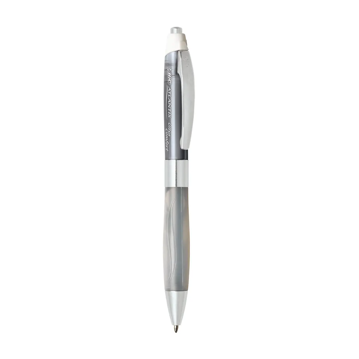 BIC Ballpoint Pens, Medium Point 1.0mm | Retractable | Ultra Comfort | Assorted Barrel Colors (3-Pack) - view 3