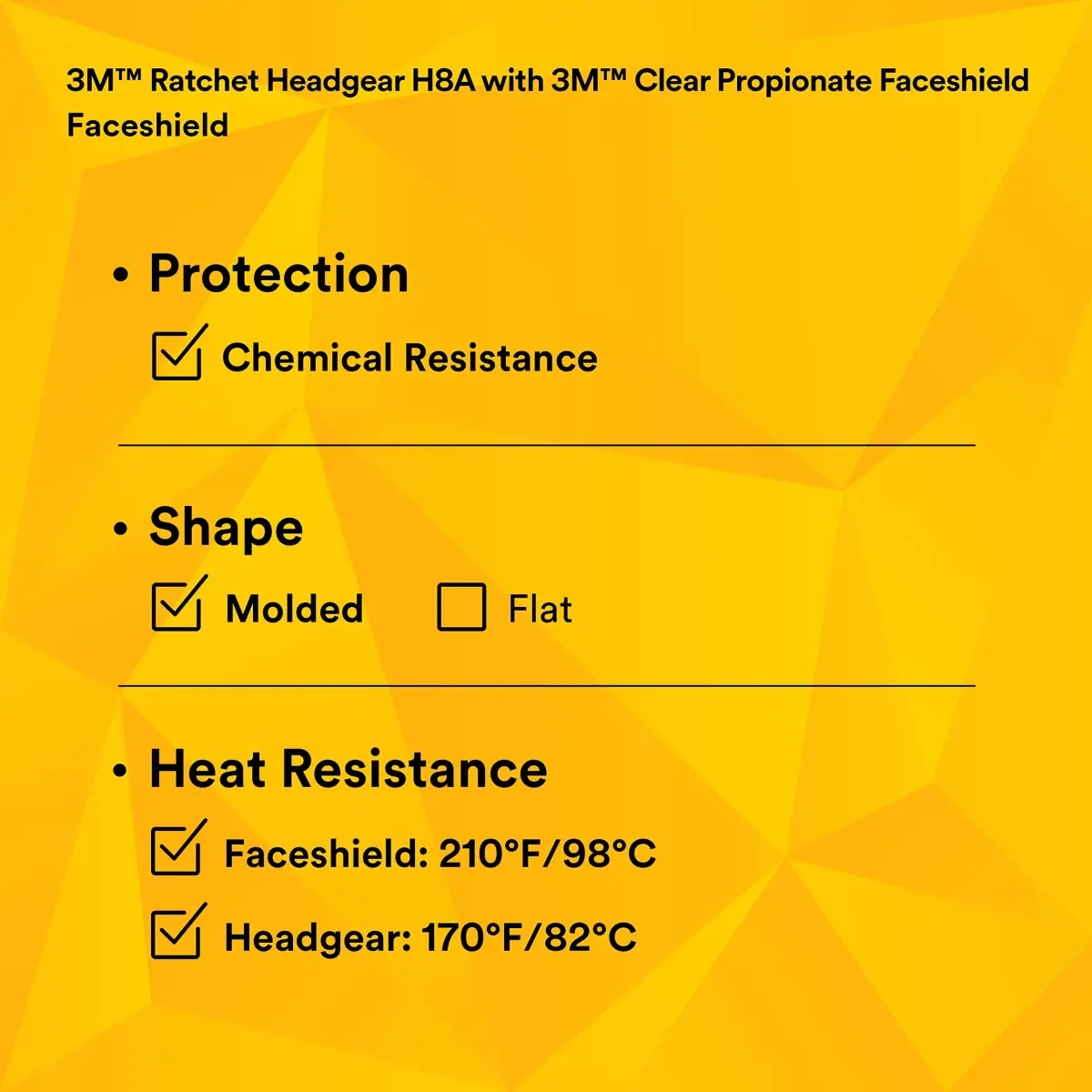 3M Ratchet Headgear H8A with Clear Propionate Faceshield W96 (Pack of 2) | ANSI Z87 Compliant for Industrial Use - view 8