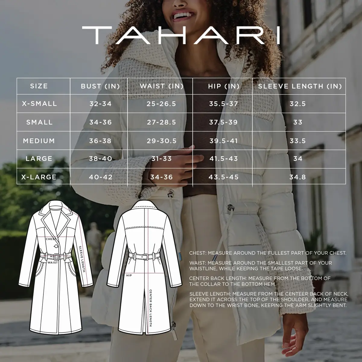 TAHARI Women's Marilyn Wool Blend Peacoat X-Large | Double-Faced Wool, Removable Belt, Fall & Winter - view 5