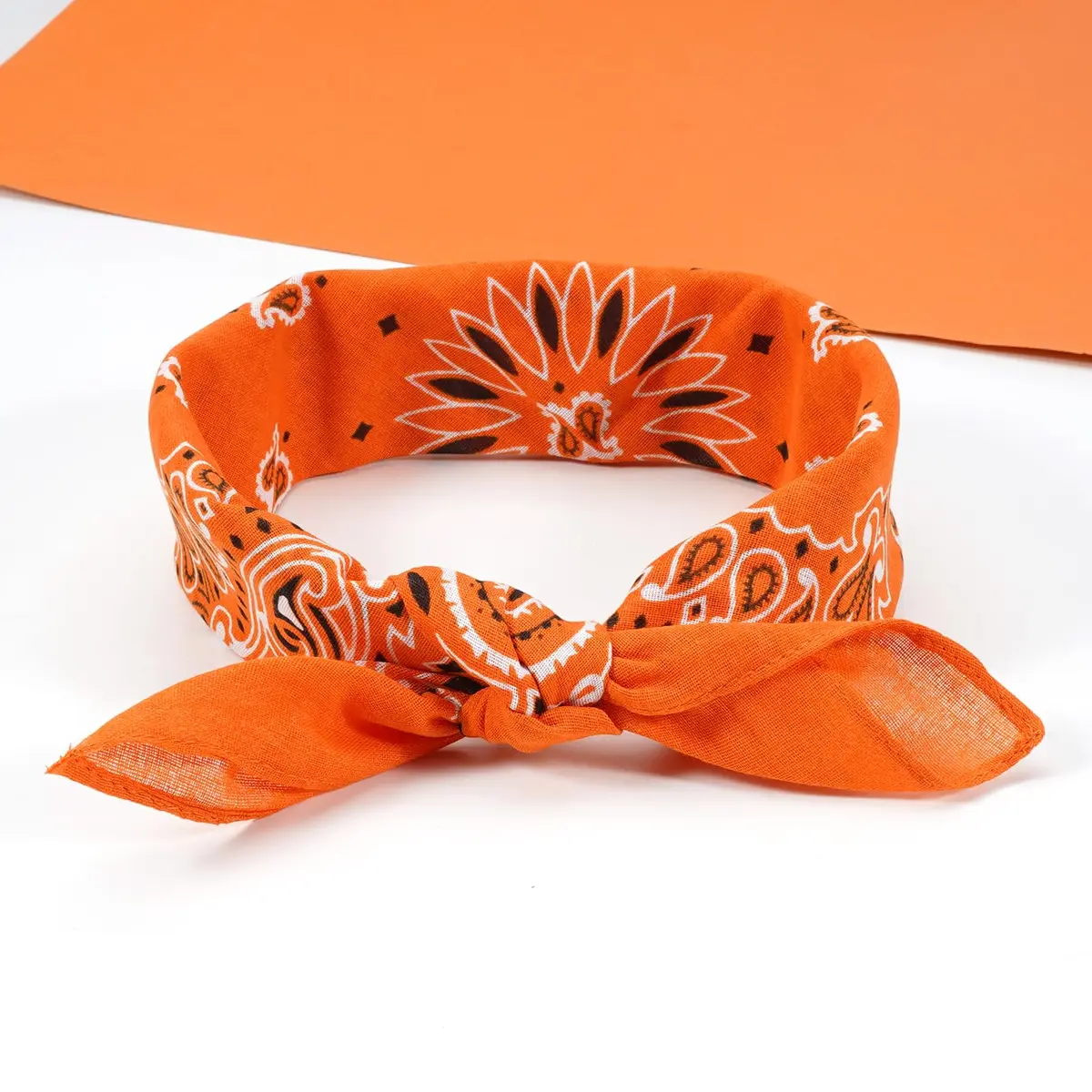 Ardorchid Fall Orange Headband 55cm | Autumn Harvest Halloween Accessory - view 5