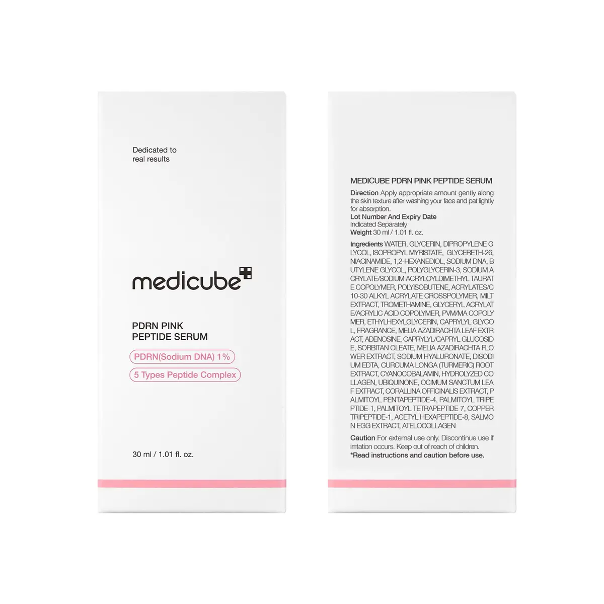 medicube PDRN Pink Peptide Serum with Salmon DNA 30ml (1.01 Fl Oz) | Hydrates & Revitalizes Skin - view 9