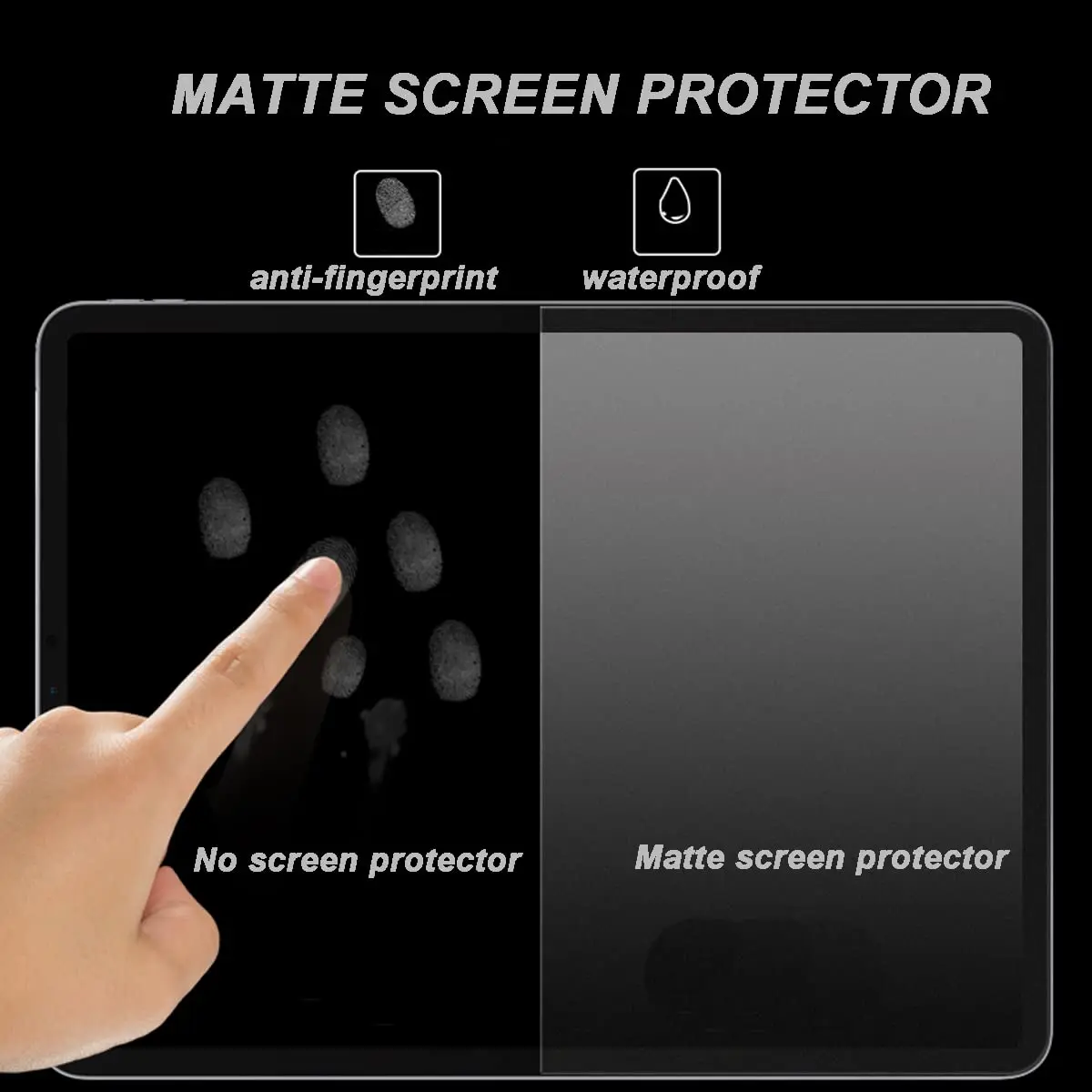 HNSBXQ Clear Case for Kobo Libra Colour | Matte Screen Protection & Reinforced Corners (7 Inch) - view 6