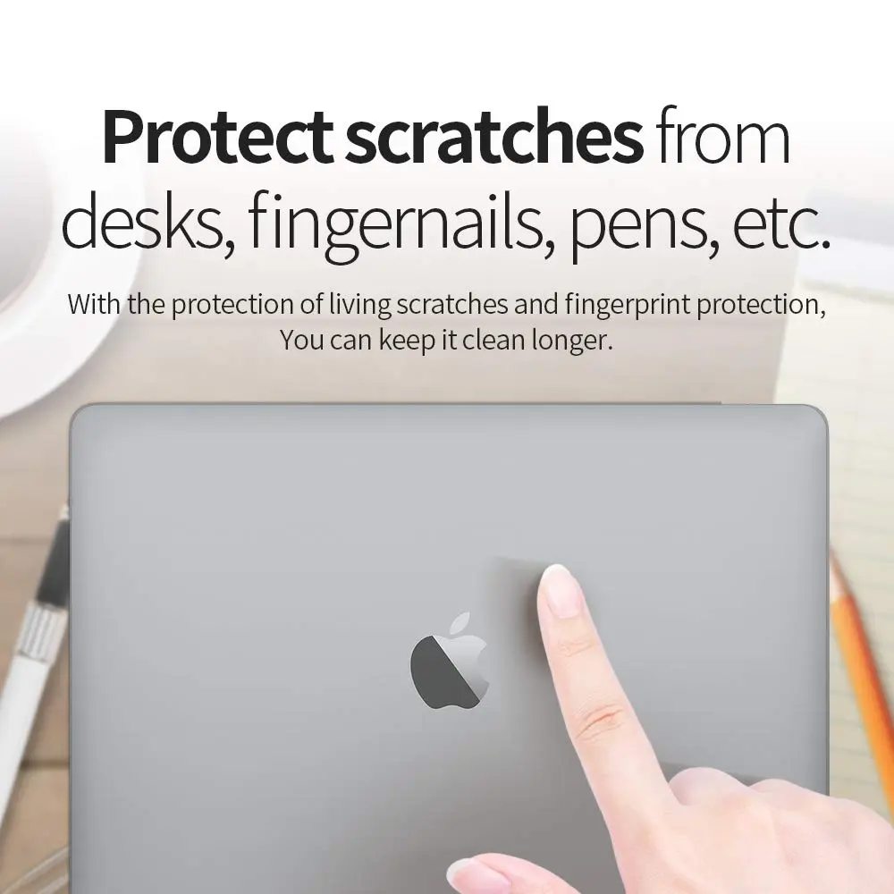 skoko Easy Install Version Skin Protector Matte Transparent Film Compatible with MacBook Pro 14 inch M1 M2 M3 M4 M5 2021-2026 | Anti-Slip & Ultra-Thin - view 5