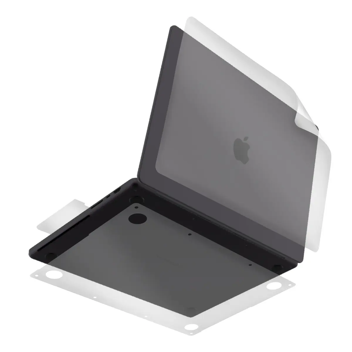 skoko Easy Install Version Skin Protector Matte Transparent Film Compatible with MacBook Pro 14 inch M1 M2 M3 M4 M5 2021-2026 | Anti-Slip & Ultra-Thin - view 8