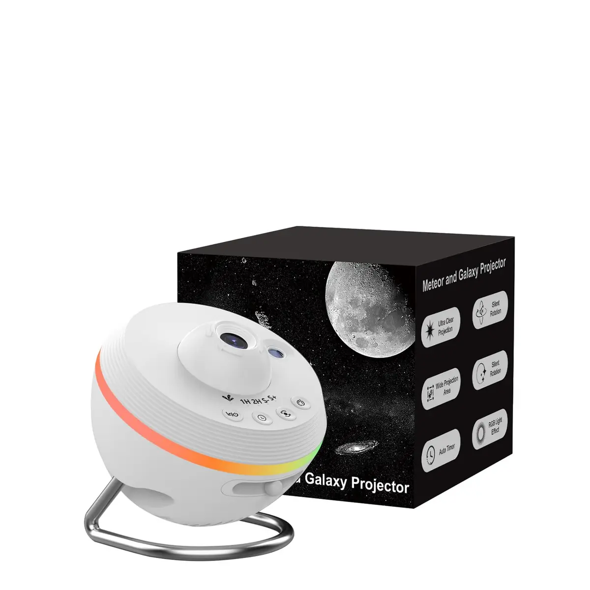 Ainael Galaxy Projector | HD Star & Planetarium Night Light with 5K Projection, Adjustable Focus, 20㎡ Coverage - main product image
