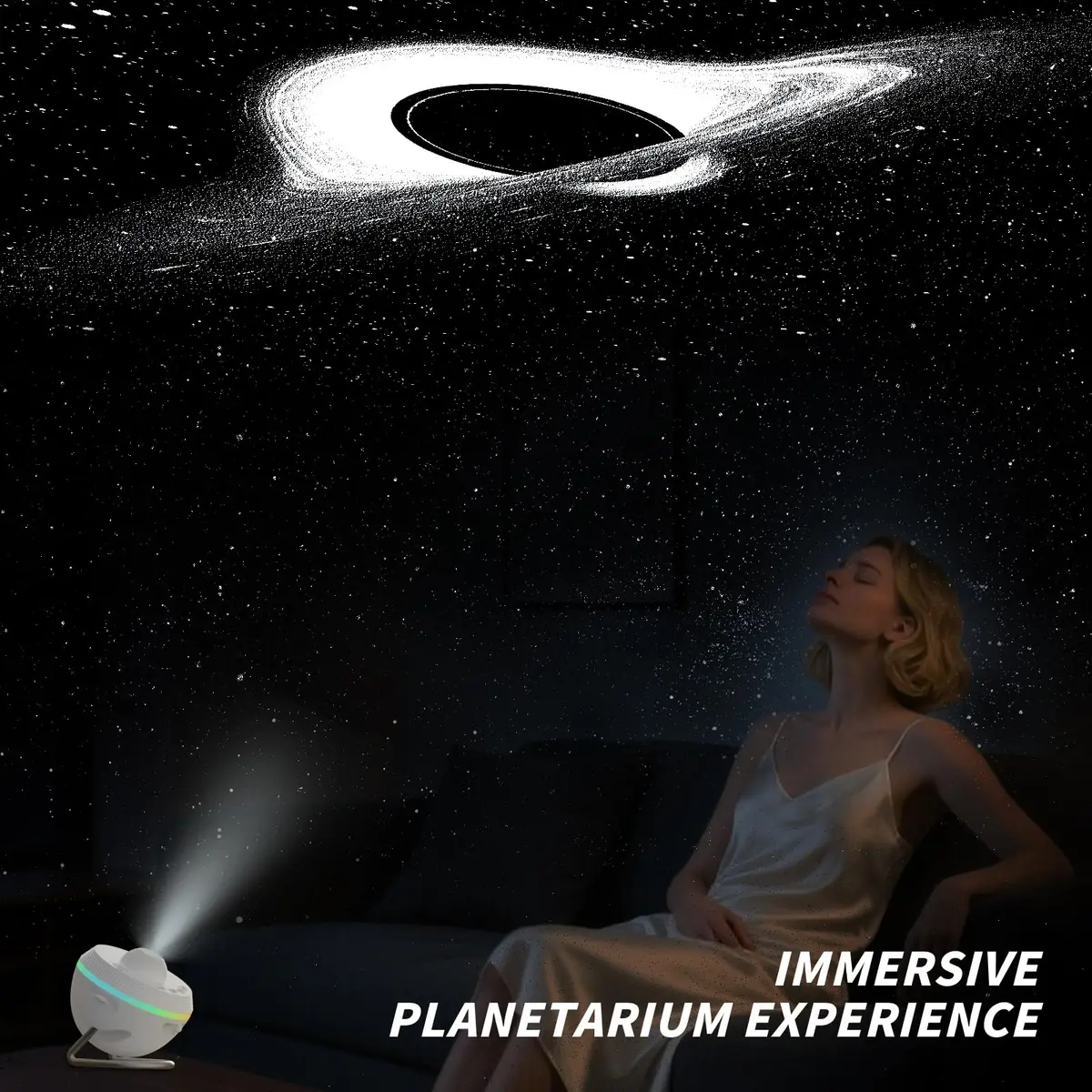 Ainael Galaxy Projector | HD Star & Planetarium Night Light with 5K Projection, Adjustable Focus, 20㎡ Coverage - view 9