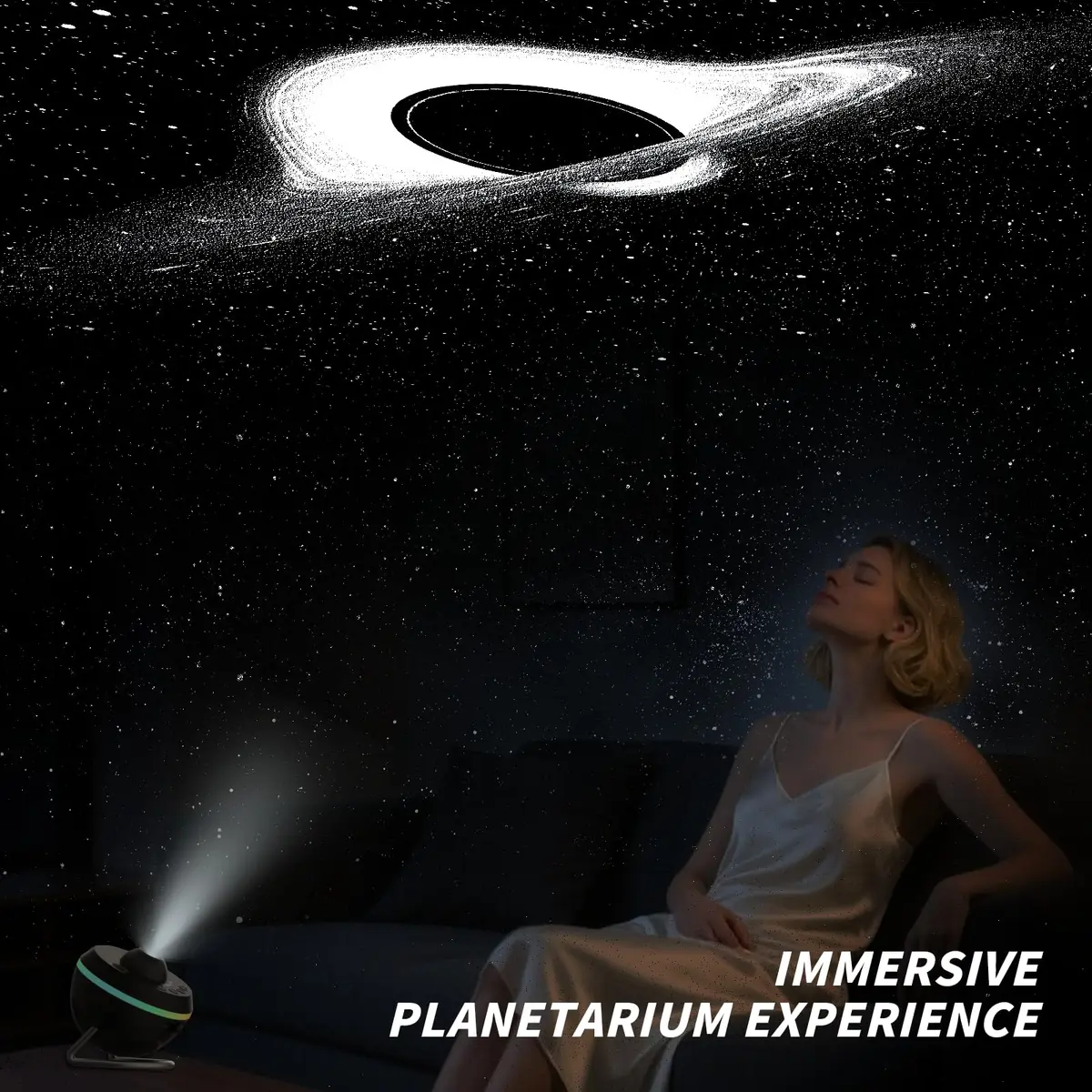 Ainael Galaxy Projector 5K HD Star Planetarium Night Light | Immersive Space Ceiling Decor - view 9