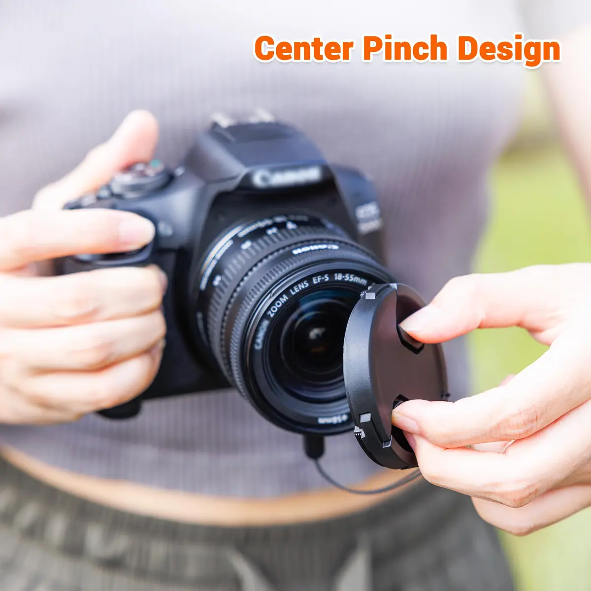 JJC 40.5mm Lens Cap Cover for Sony ZV-1F, ZV-E10 + 16-50mm | Lightweight ABS Protection - view 5