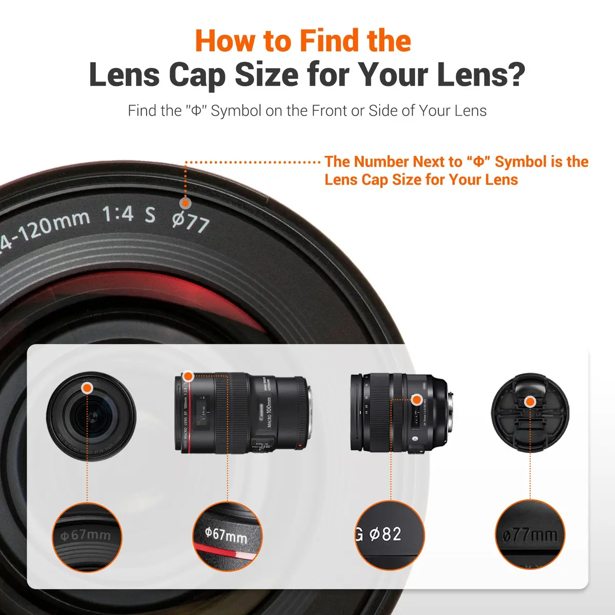 JJC 43mm Center Pinch Lens Cap with Anti-Loss Keeper for Canon RF 50mm f1.8 STM, Fujifilm XF 35mm f2 R WR Lens & More 43mm Thread Cameras | Protects from Scratches, Dust, and Fingerprints - view 2