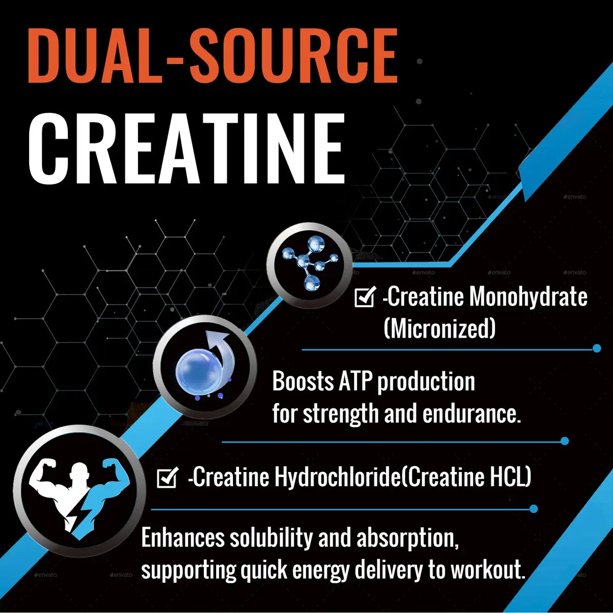 Zeylamum Liposomal Creatine Monohydrate Chewable Tablets 4220mg | 60ct, Unflavored, Sugar-Free, Supports Performance & Recovery - view 5