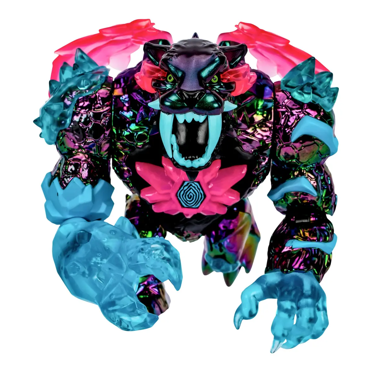 MRBEAST LAB Apex Beast Neon Panther Collector Figure | 6.5 Inch/16.5cm, Articulated, Premium Packaging - view 6
