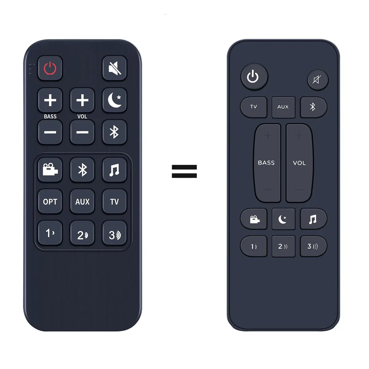 WDZP Remote Control for Polk Signa S1 & S2 | Universal Replacement, Infrared, 12m Range - main product image