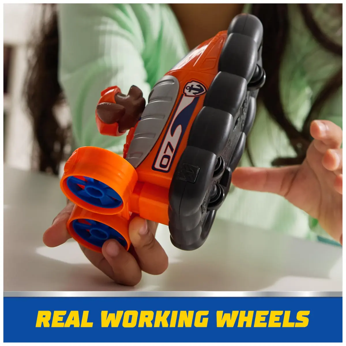 Paw Patrol Zuma Hovercraft Toy Vehicle with Collectible Figure | Ages 3+ | Plastic - view 8