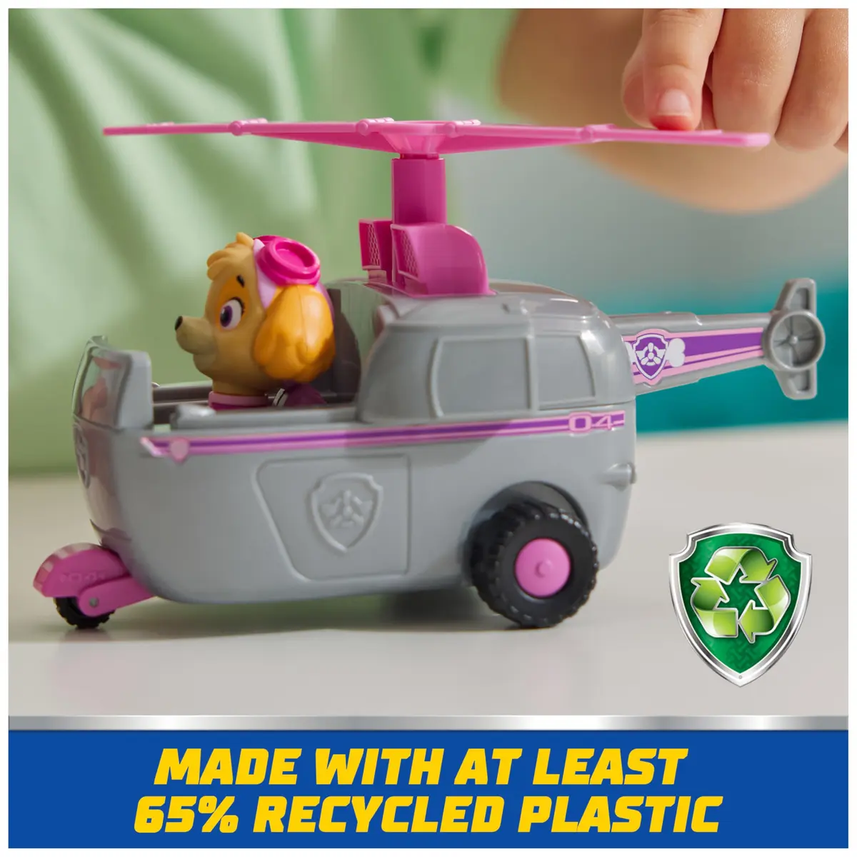 Paw Patrol Skye's Helicopter Toy Vehicle with Collectible Action Figure | ASTM-Tested Toy for Kids Ages 3+ - view 3
