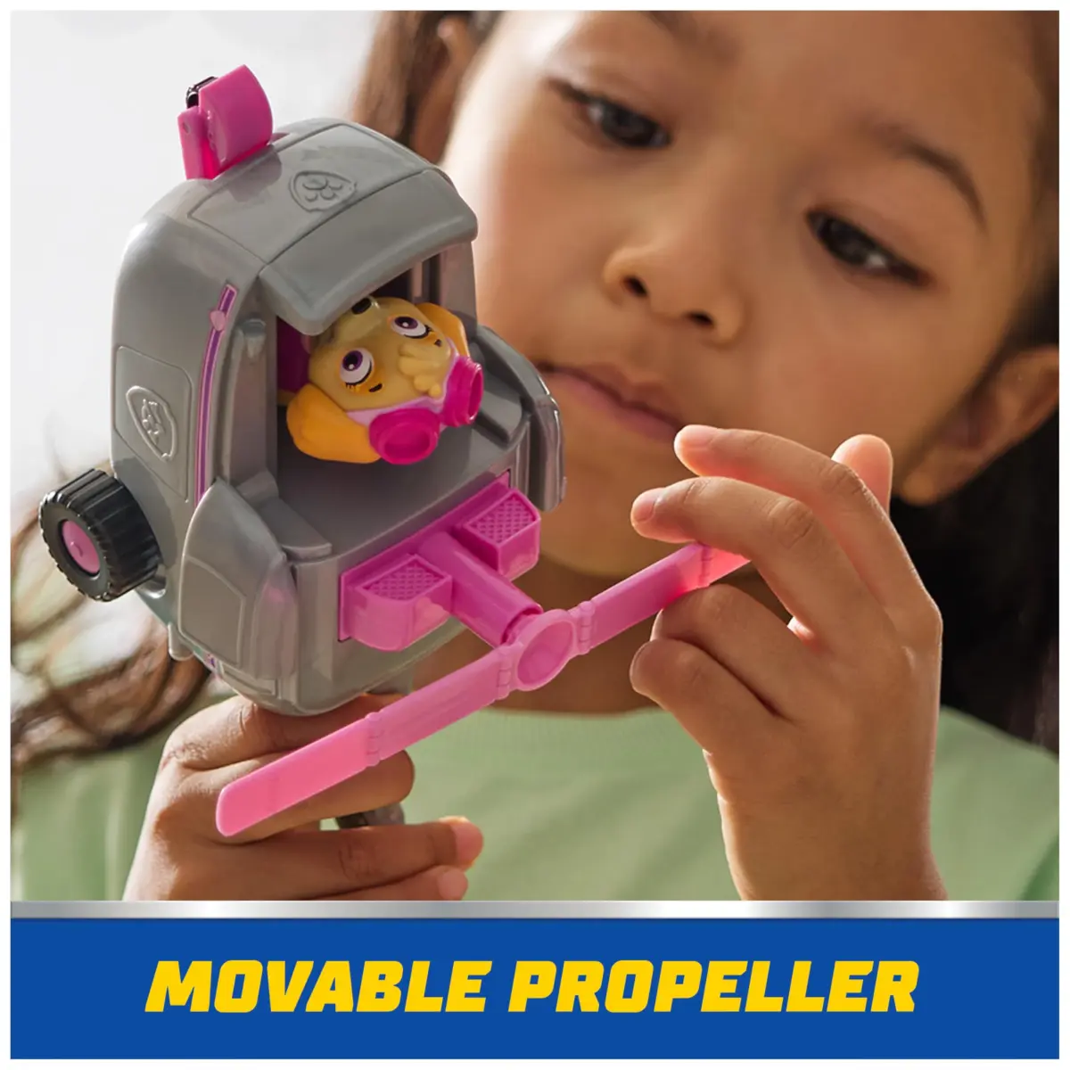 Paw Patrol Skye Patrol Cruiser Toy Car with Collectible Figure, Sustainably Minded Kids Toys (Ages 3+) - view 4