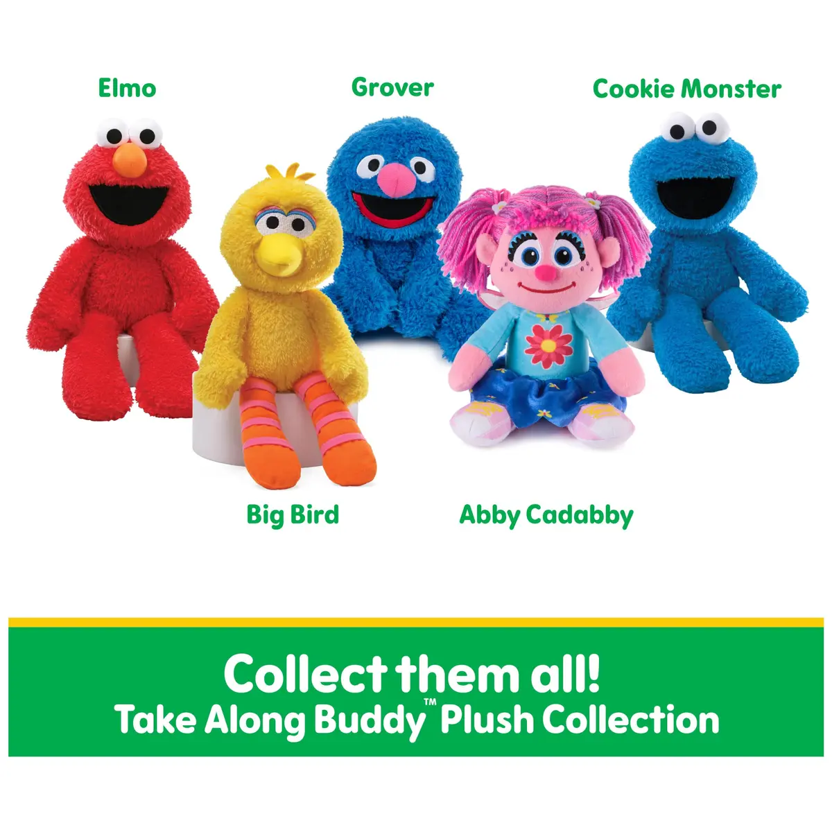 GUND Sesame Street Abby Cadabby Take Along Buddy 13-Inch Plush | Ages 1+ | 33 cm (13 Inch) - view 8