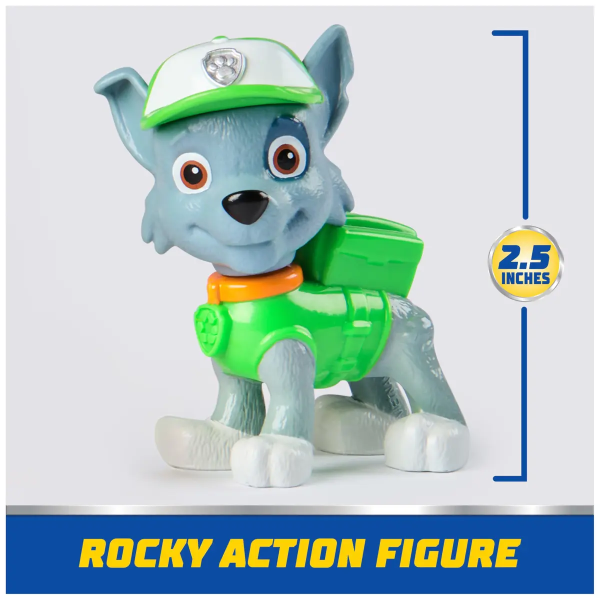 Paw Patrol Rocky's Recycle Truck Toy Vehicle & Collectible Action Figure | ASTM-Tested Educational Toy - view 7