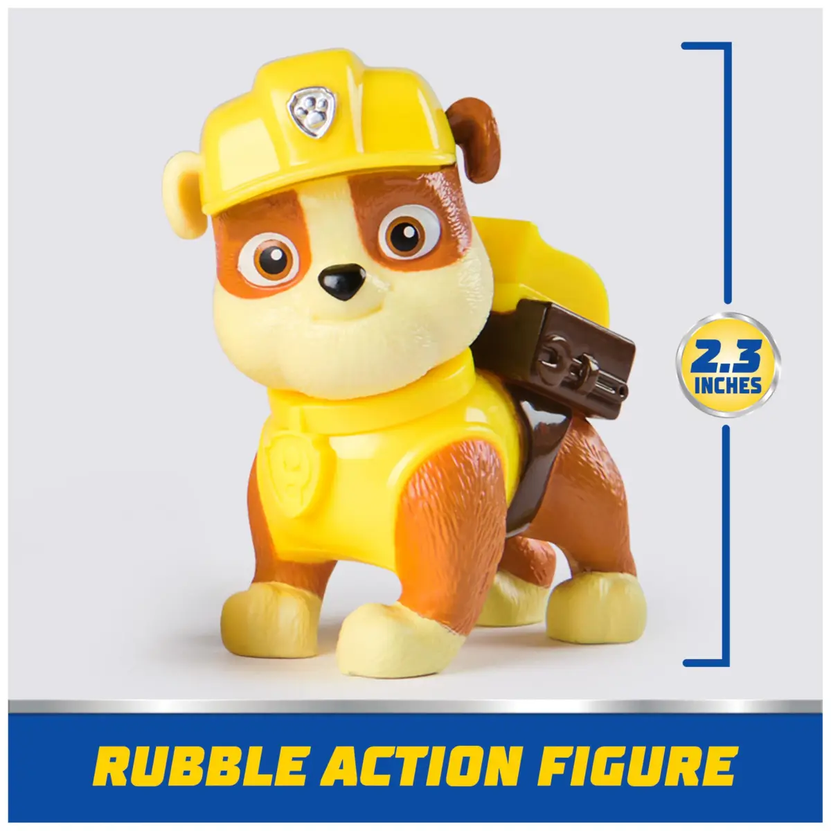 Paw Patrol Rubble's Bulldozer Toy Truck with Collectible Action Figure | ASTM-Tested Toy for Kids 3+ - view 7