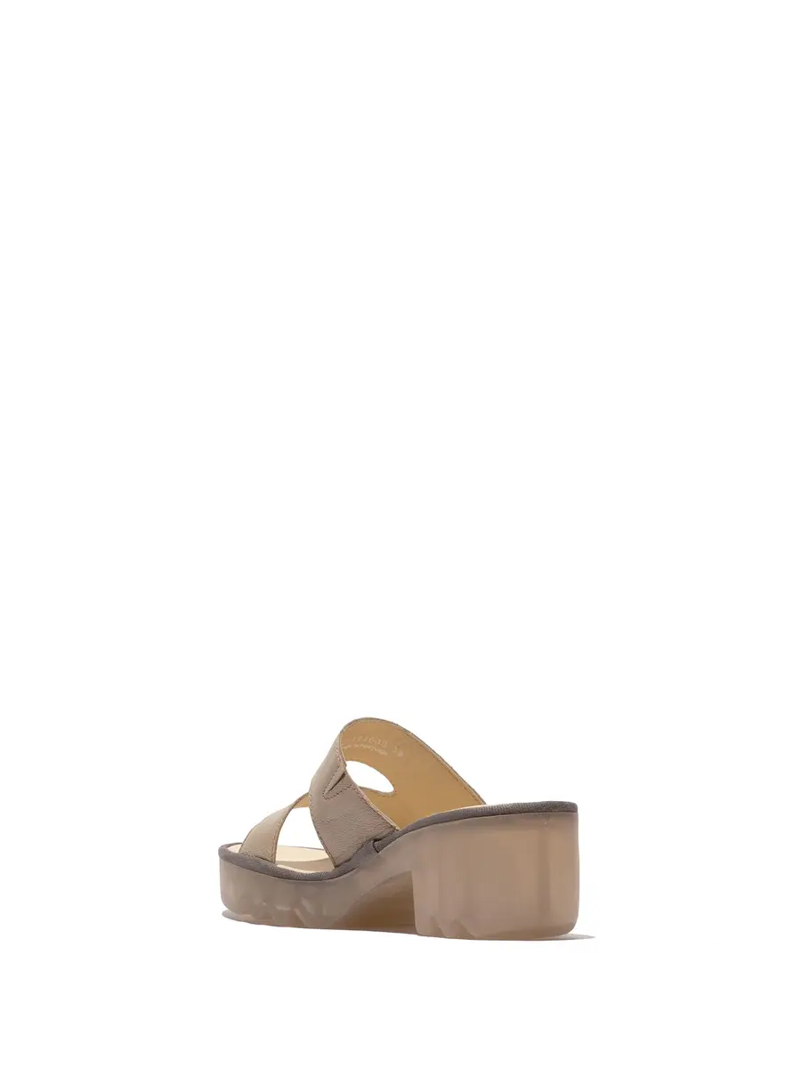 Fly London Tech493fly Women's Sandal, taupe, US 7/7.5 | Cushioned Heel-Toe Insole for Comfort - view 3