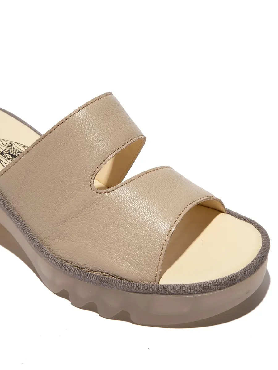 Fly London Tech493fly Women's Sandal, taupe, US 7/7.5 | Cushioned Heel-Toe Insole for Comfort - view 4