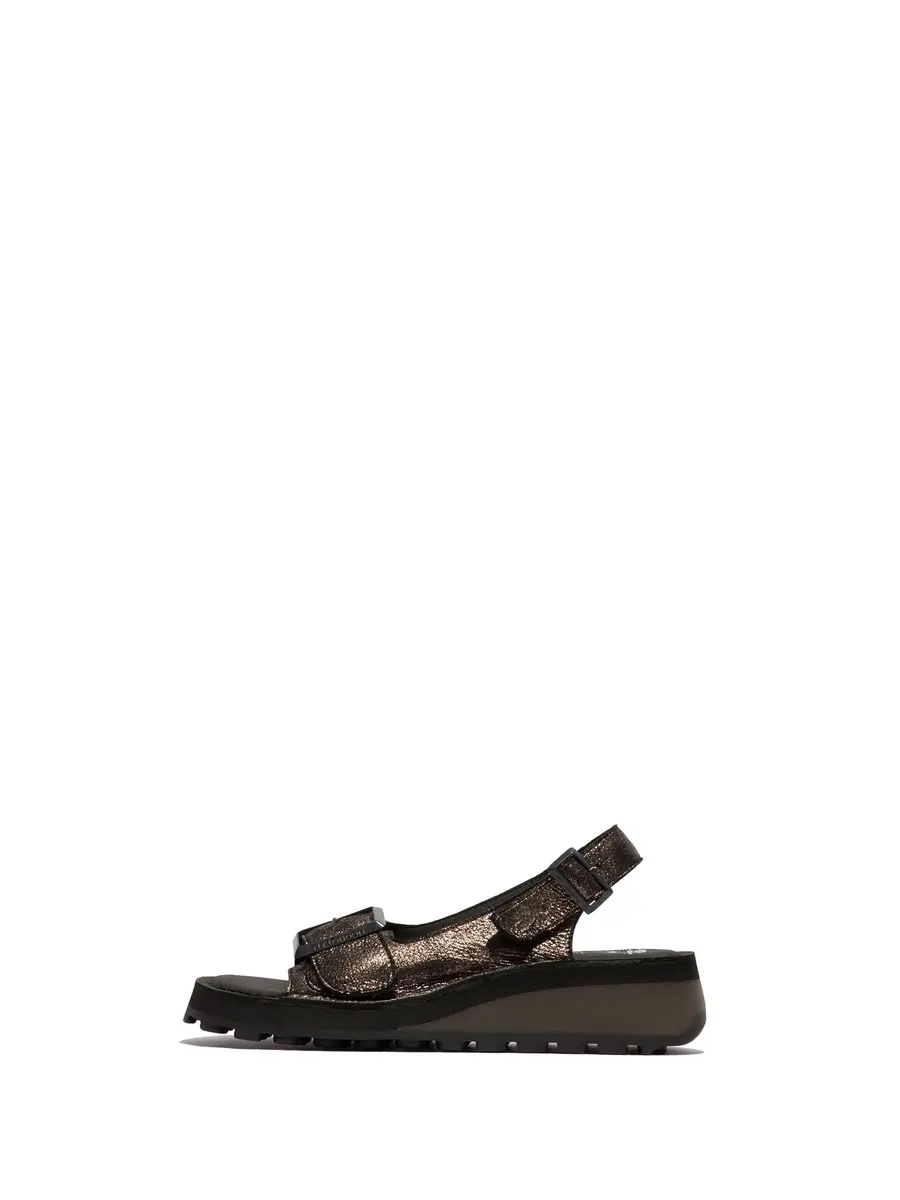 Fly London Huix560fly Leather Sandal Medium 10.5/11 | Casual, Quirky & Durable - main product image