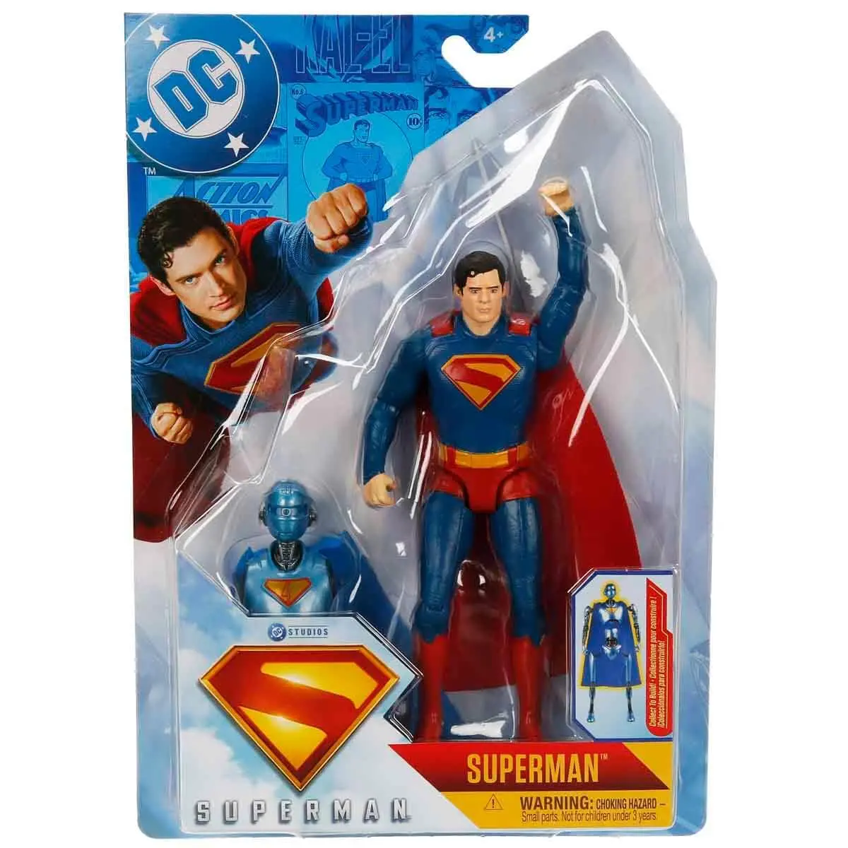DC Comics Superman Action Figure, 6-Inch | 15.24 cm (6-Inch) Articulated Toy - view 5
