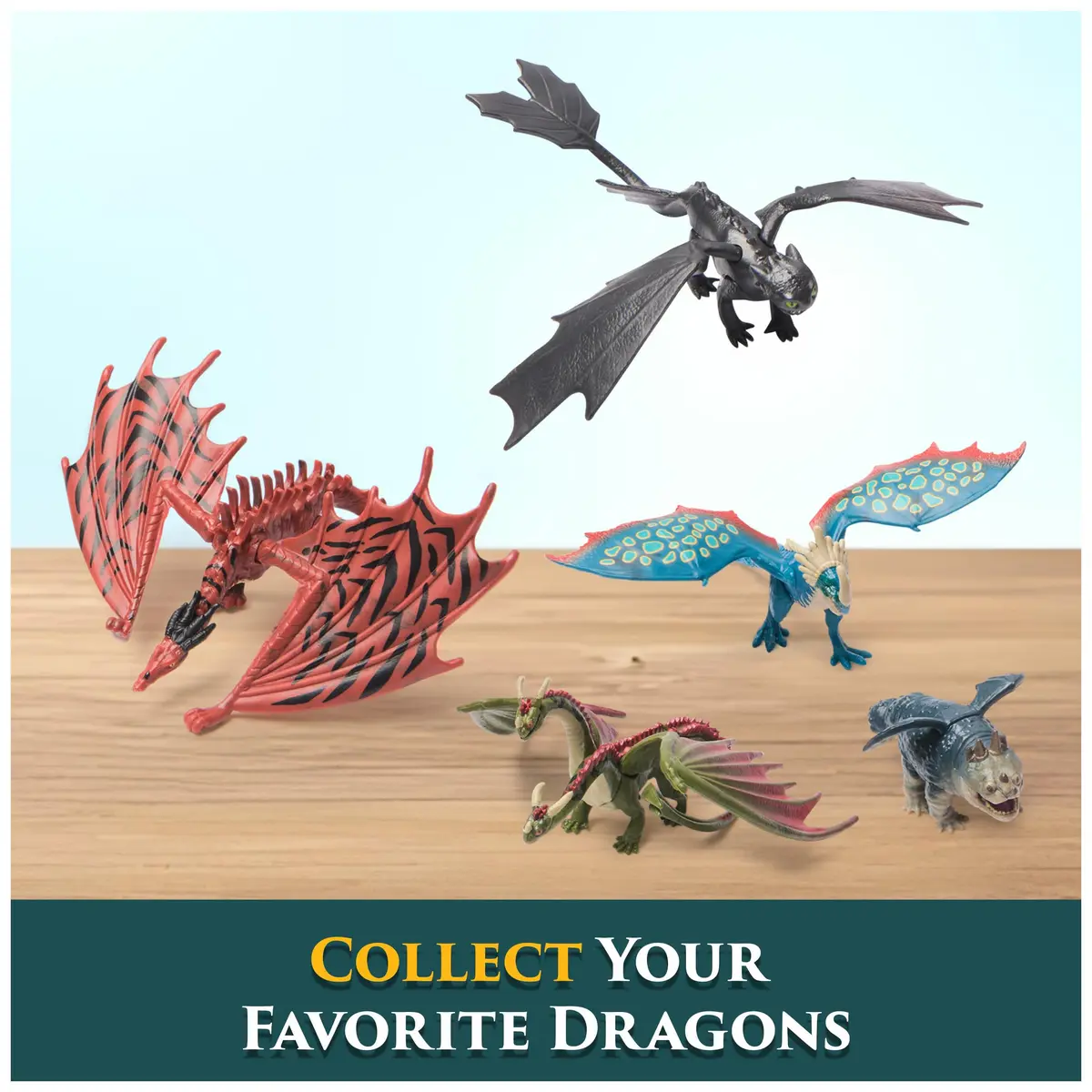 Dreamworks Dragons Dragon Catcher Toy Figure Playset with 5 Dragons & Mangler, 2-Inch Scale | ASTM-Tested Plastic - view 5