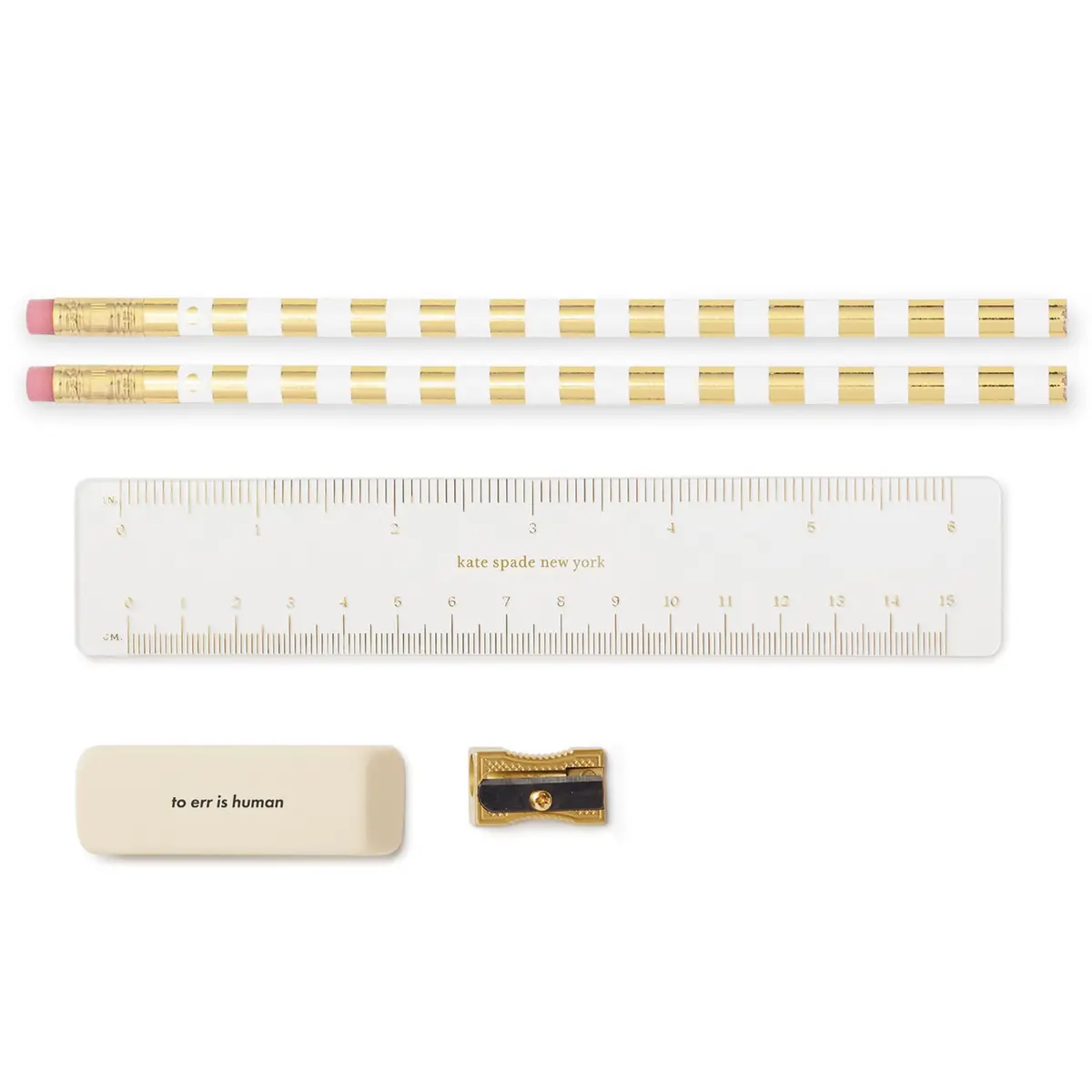 kate spade new york Pen and Pencil Case, Grand Plaid Duo | Classic Plaid Design, Durable Zipper, Compact Office & Stationery Organizer - view 5